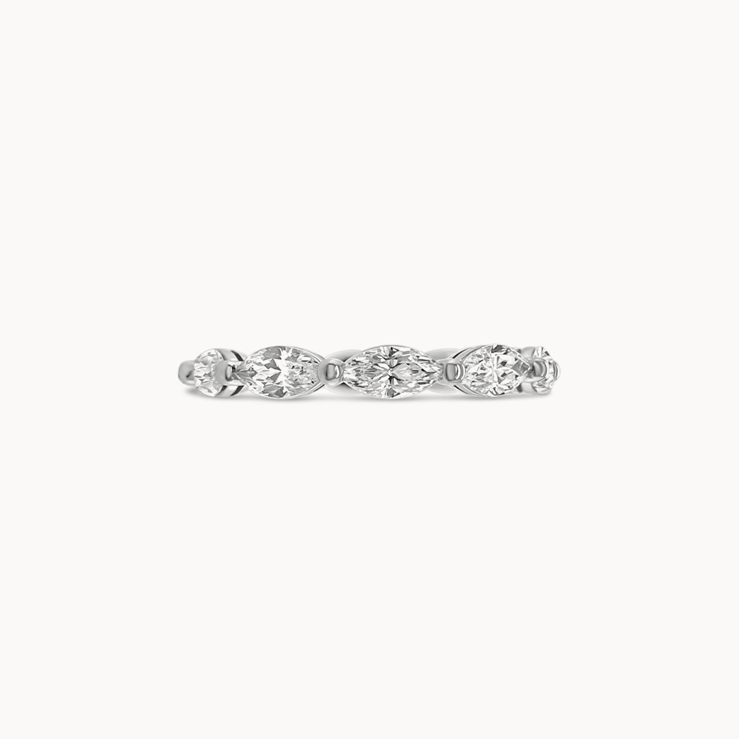 Marquise Diamond Eternity Band