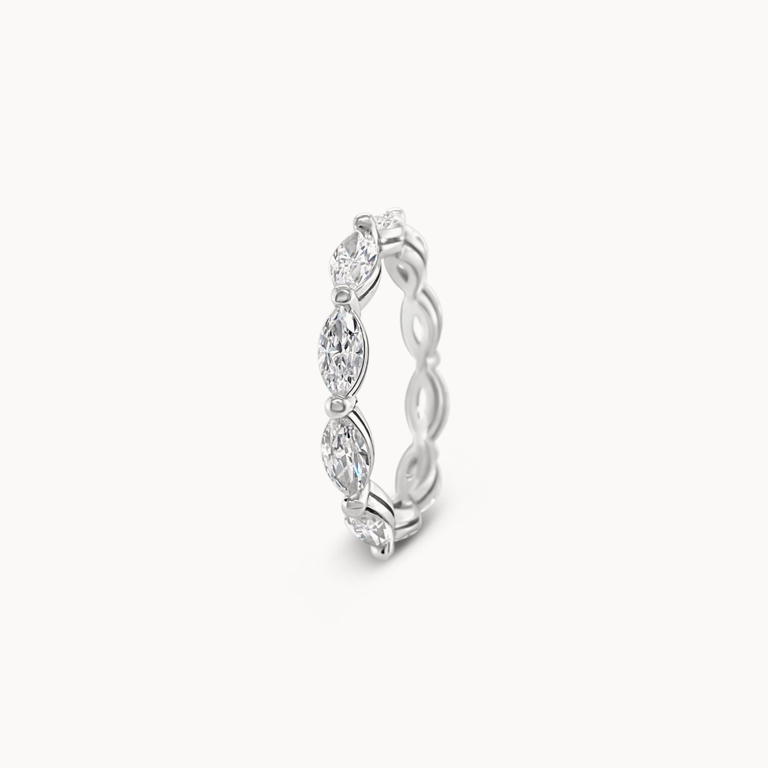 Marquise Diamond Eternity Band