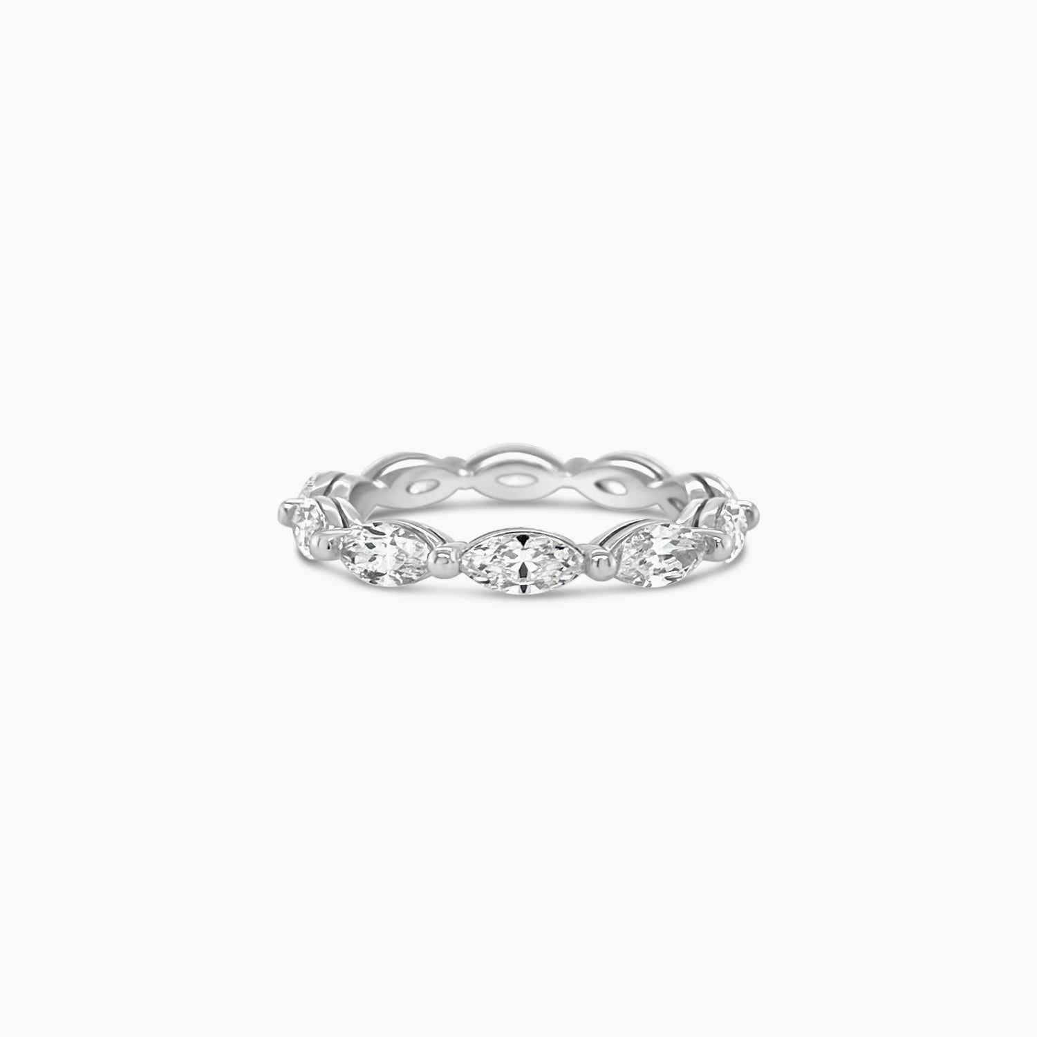 Marquise Diamond Eternity Band