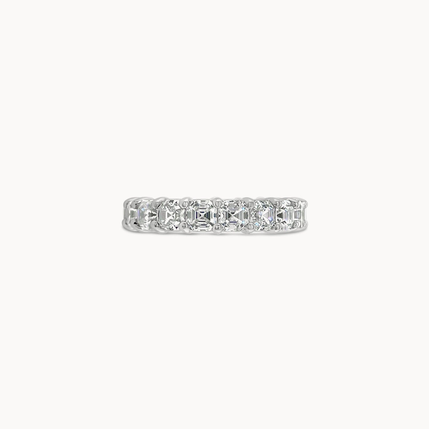 Asscher Cut Diamond Eternity Band