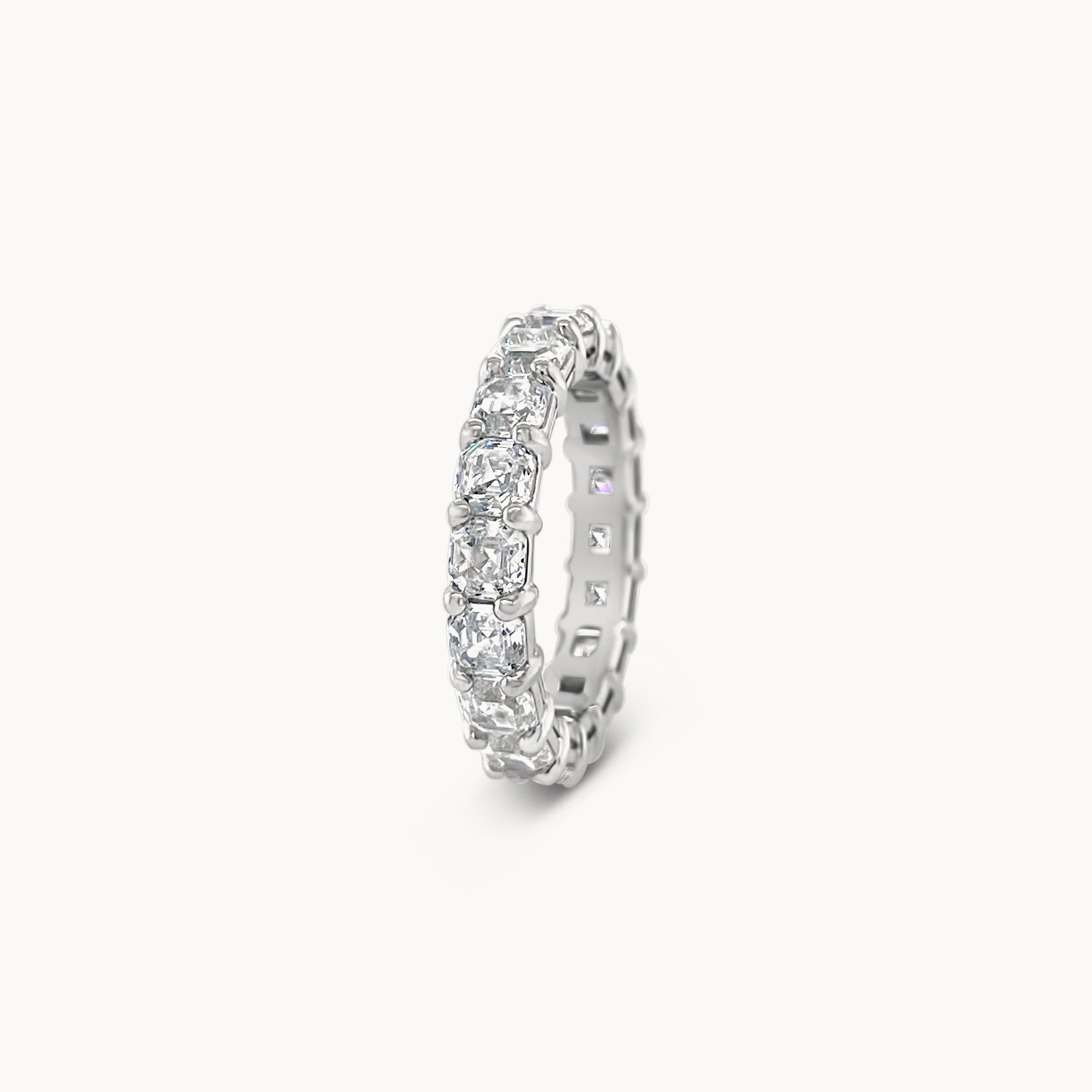 Asscher Cut Diamond Eternity Band