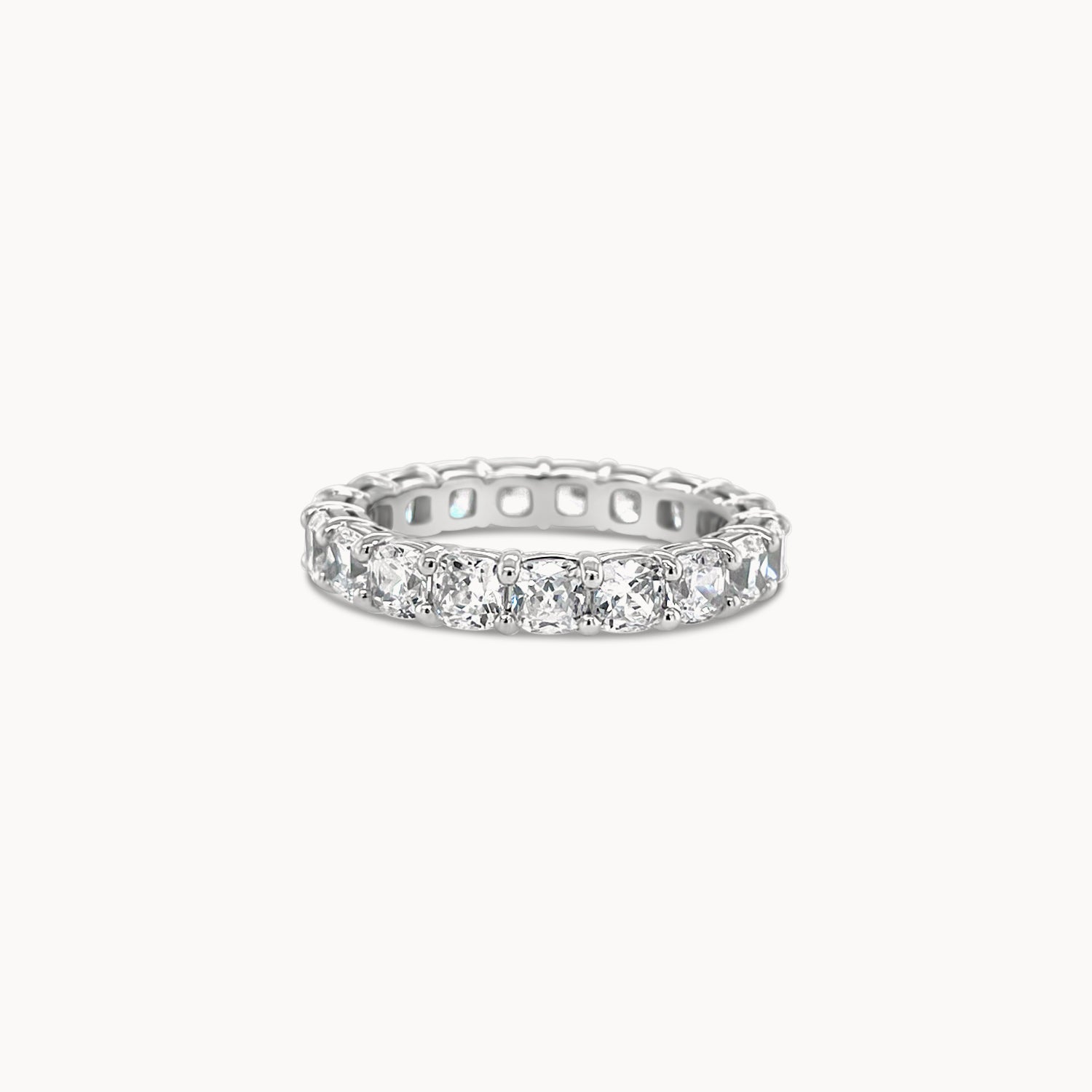 Cushion Cut Diamond Eternity Band