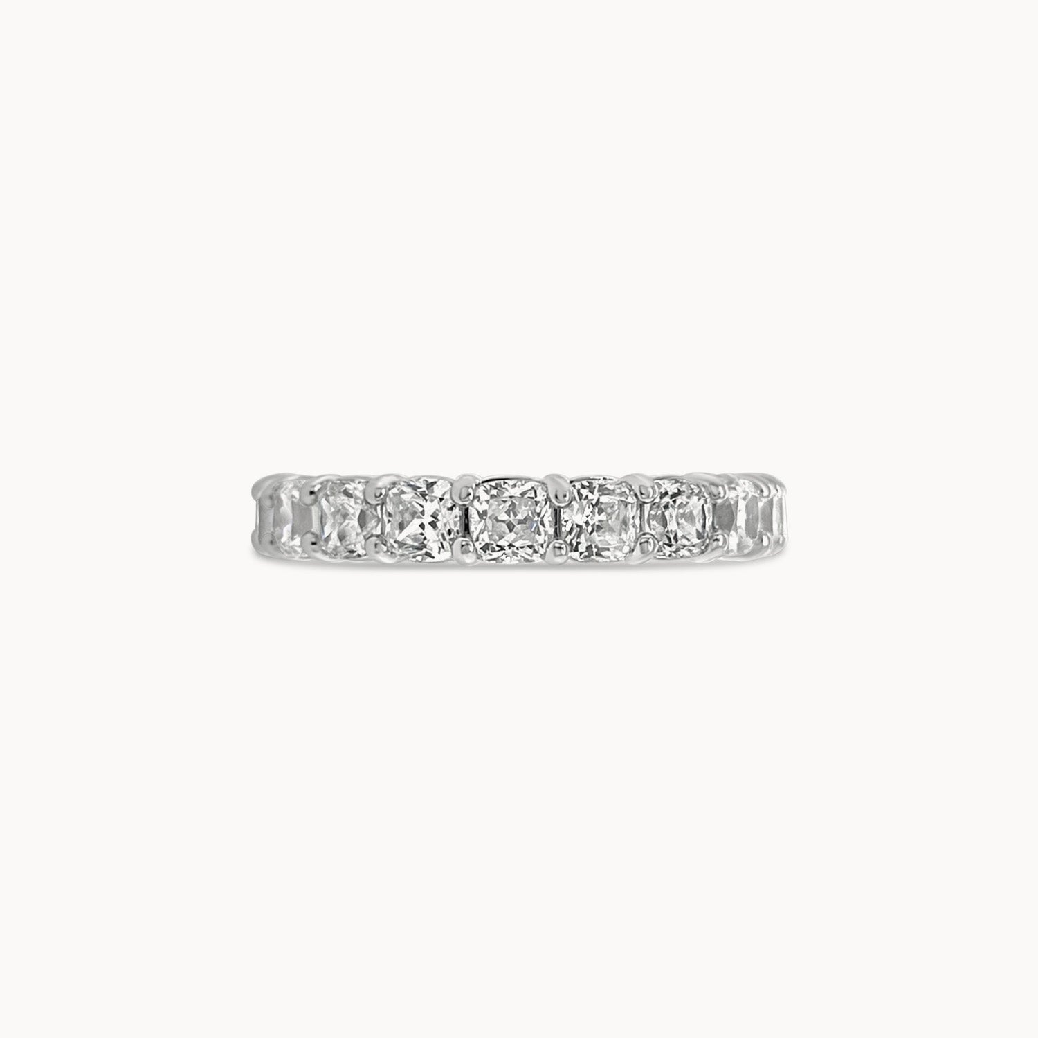 Cushion Cut Diamond Eternity Band