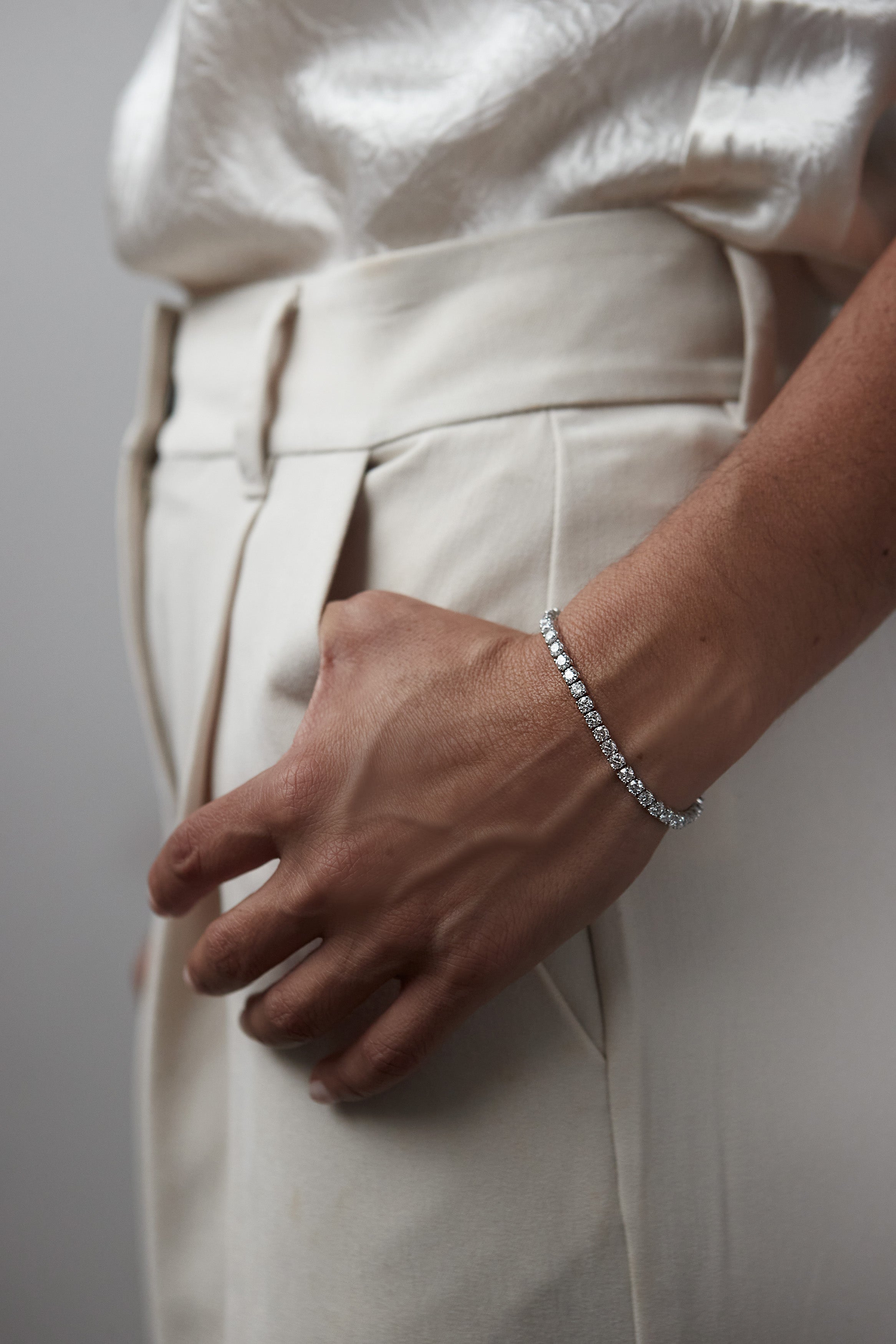 Classic Diamond Tennis Bracelet