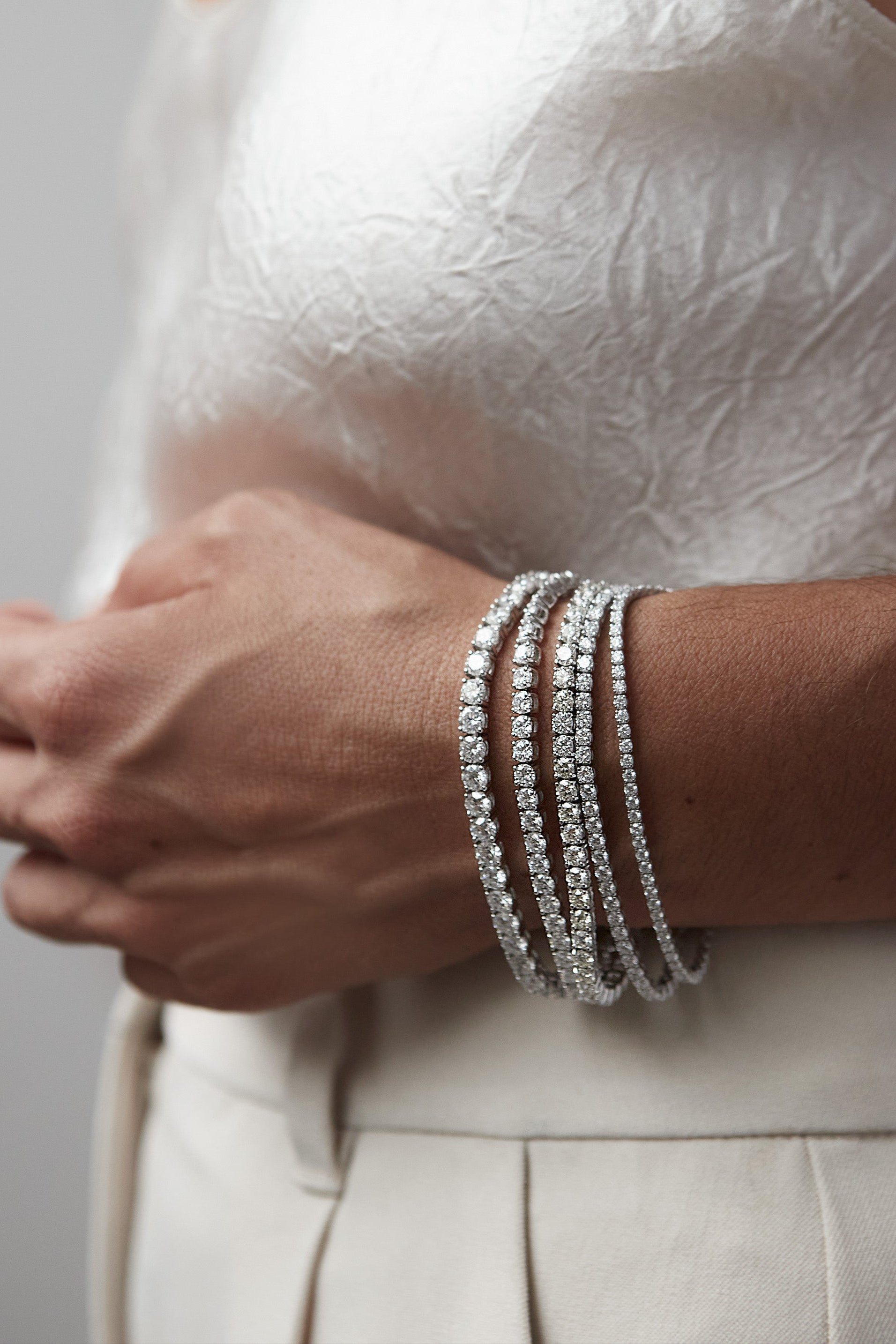 Classic Diamond Tennis Bracelet