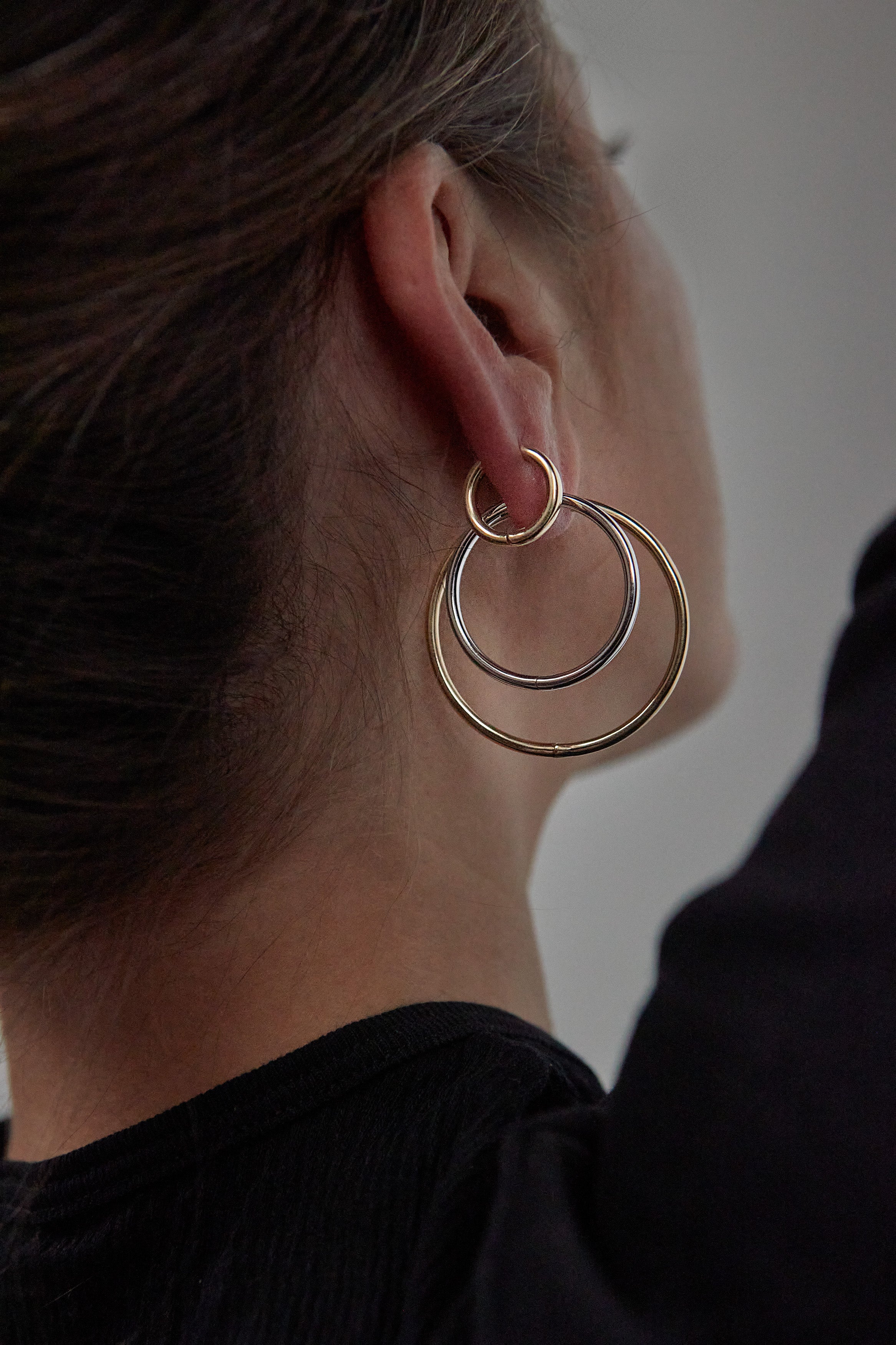 Thin Hoop Earrings