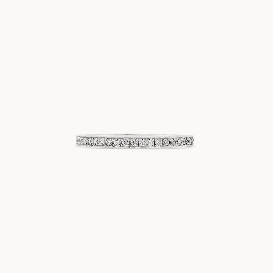 Micro Pavé Diamond Eternity Band