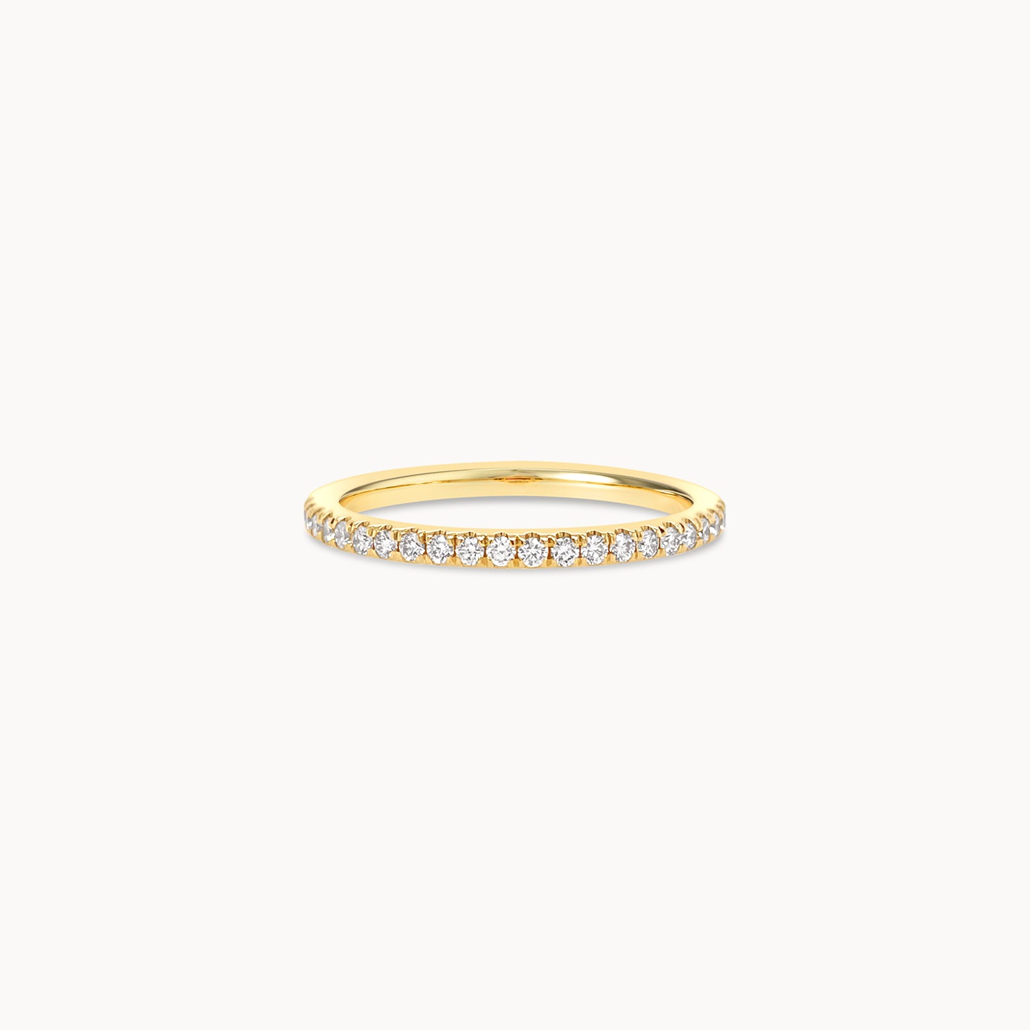 Mini U Pavé Diamond Eternity Band