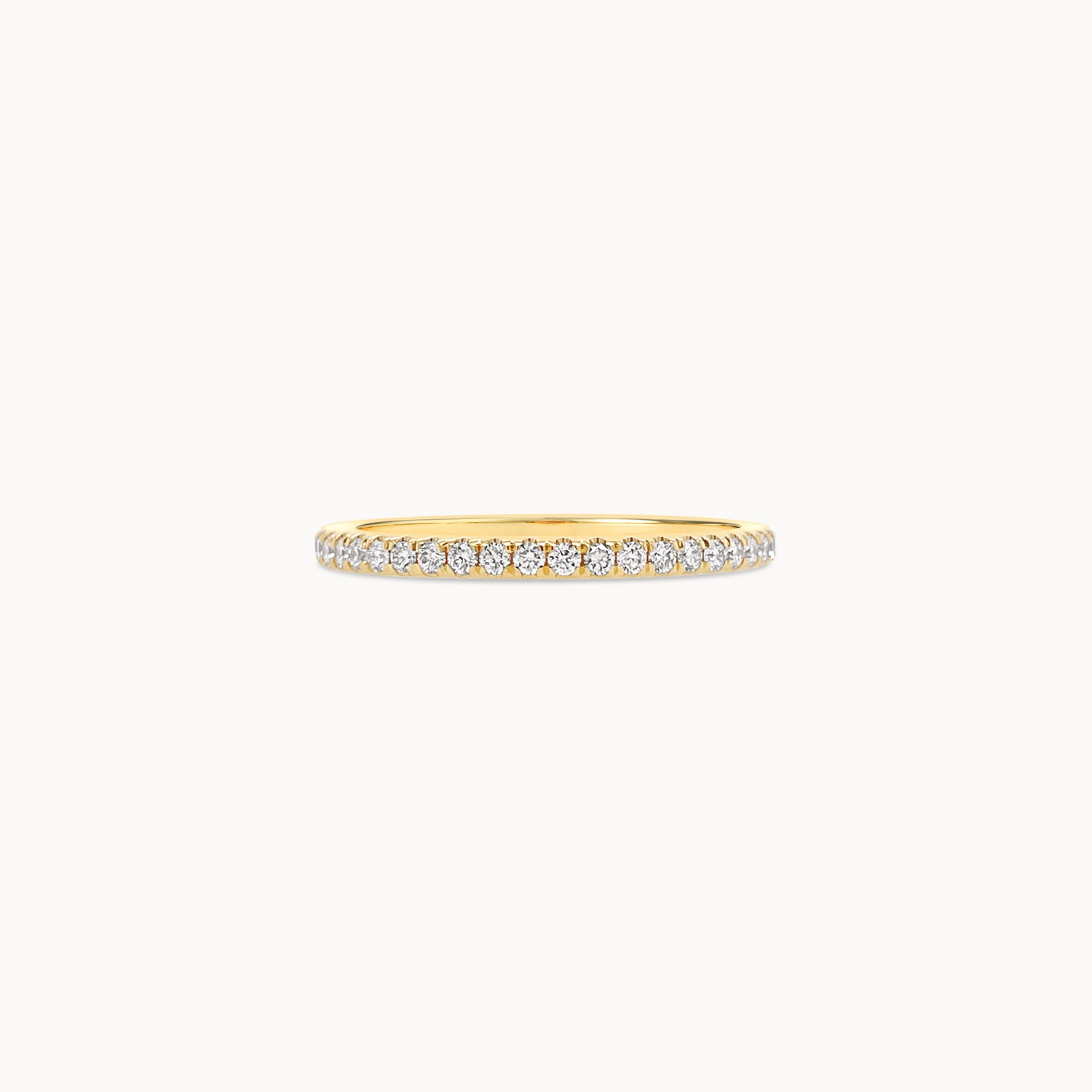 Mini U Pavé Diamond Eternity Band