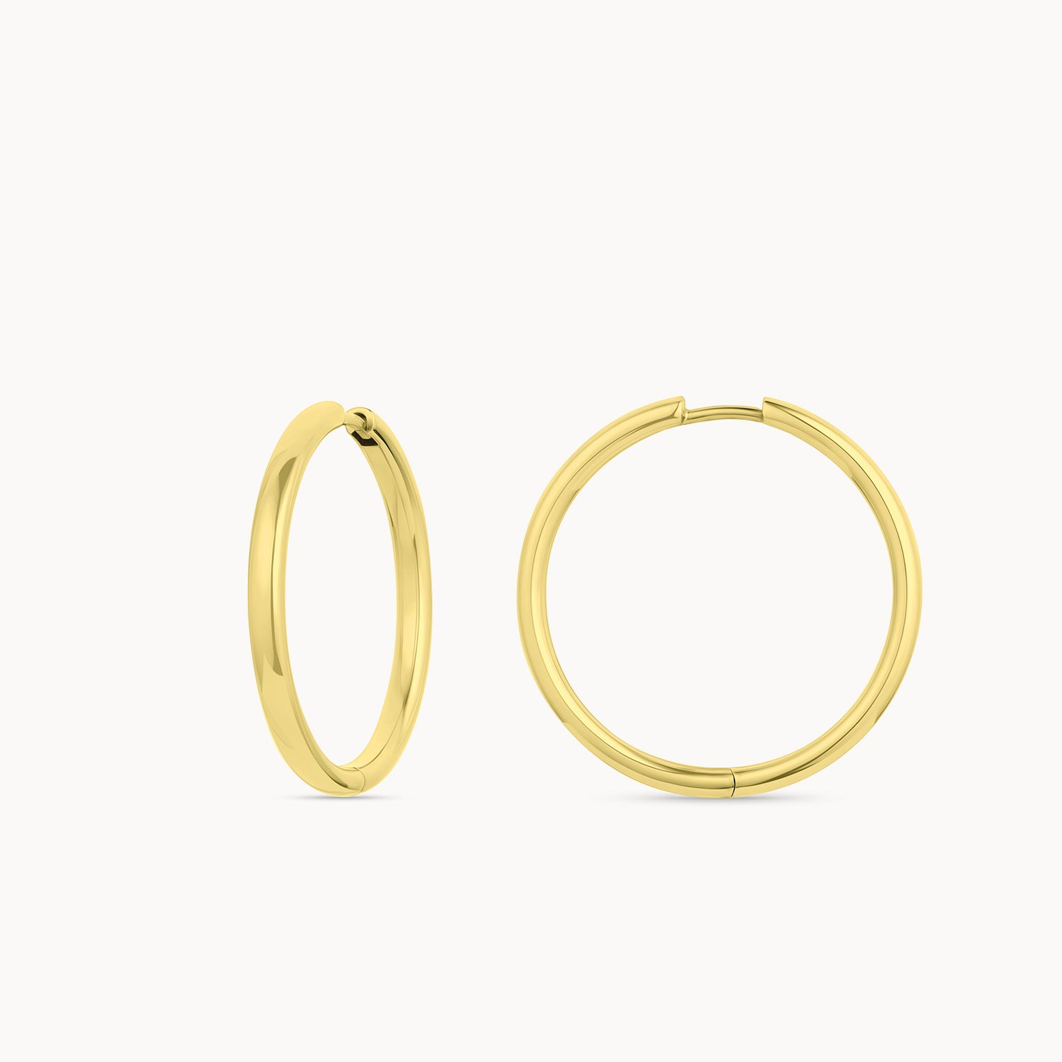 Thin Hoop Earrings