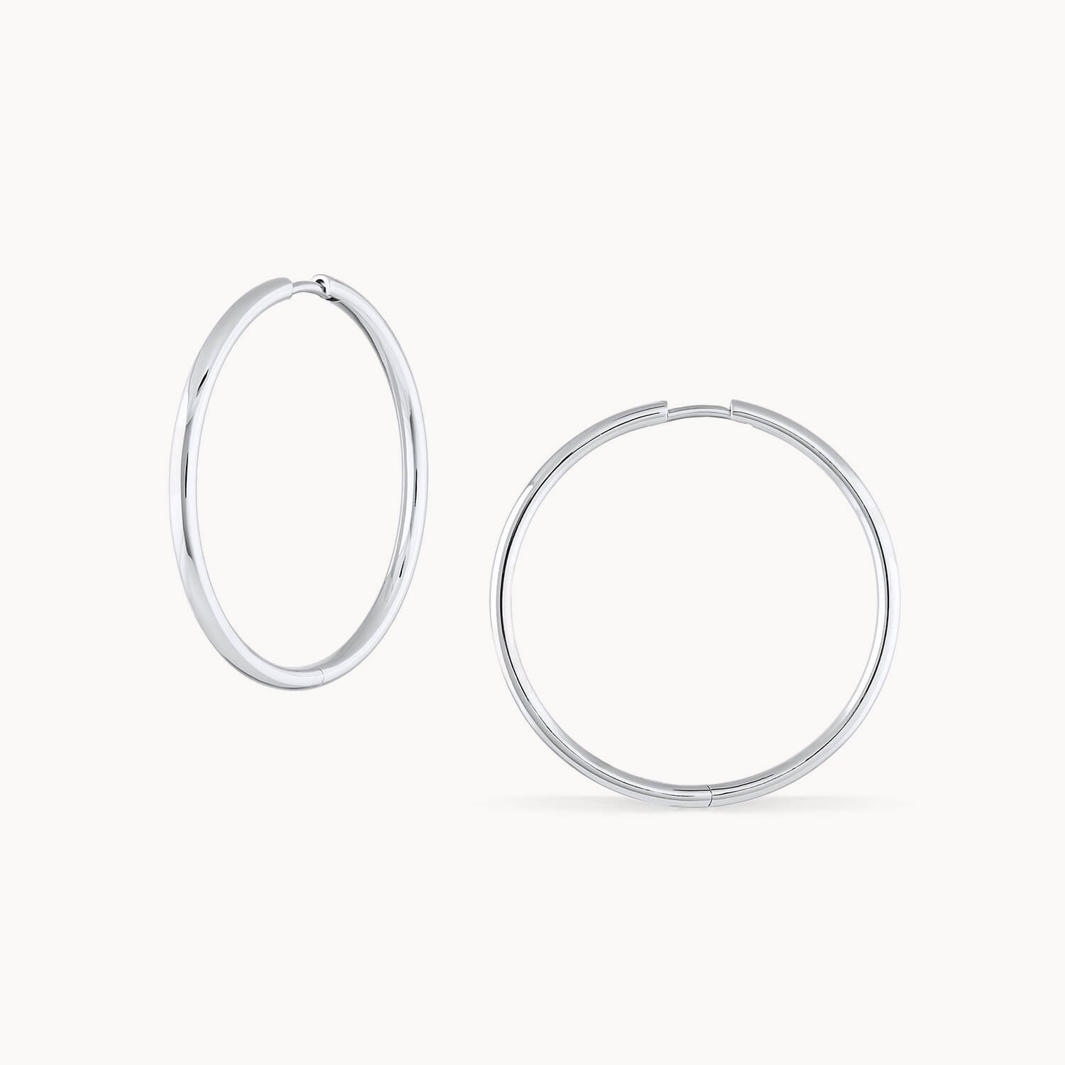 Thin Hoop Earrings