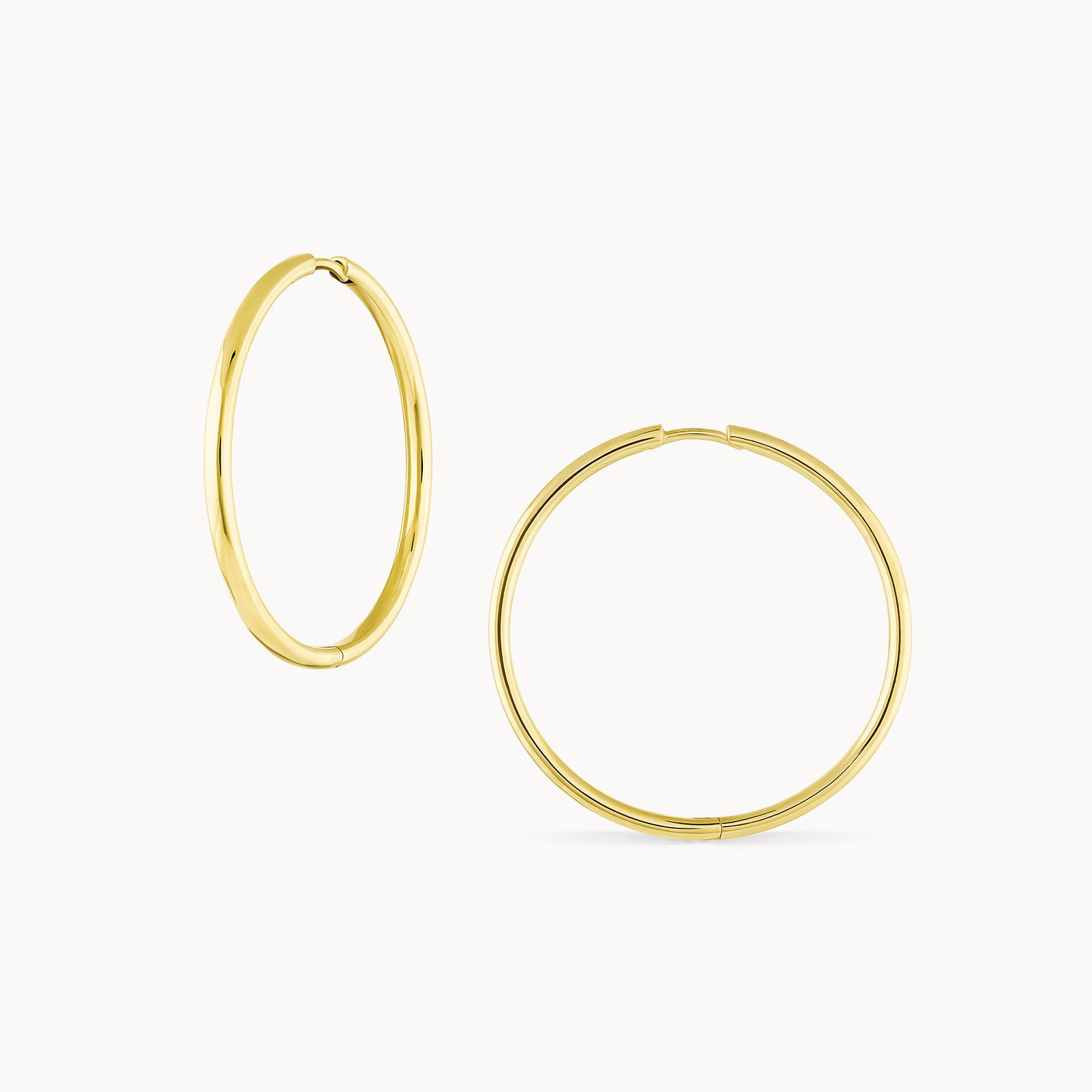 Thin Hoop Earrings